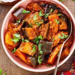 Aloo baigan (200 grams)